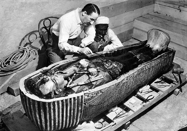 odkrycie grobowca Tutanchamona