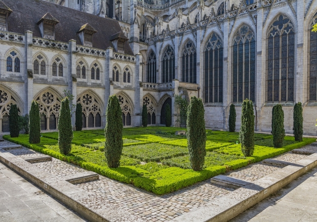 witraze z  katedry w Rouen