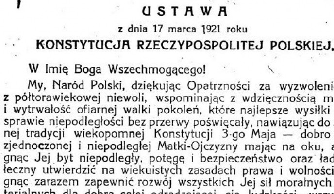 konstytucja marcowa