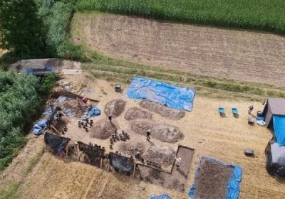 szczatki amerykanskiego bombowca